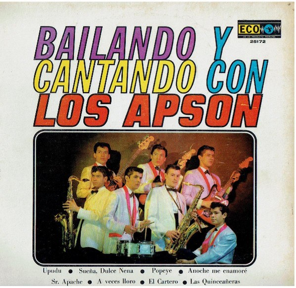 Bailando y Cantando con Los Apson album cover, 1963