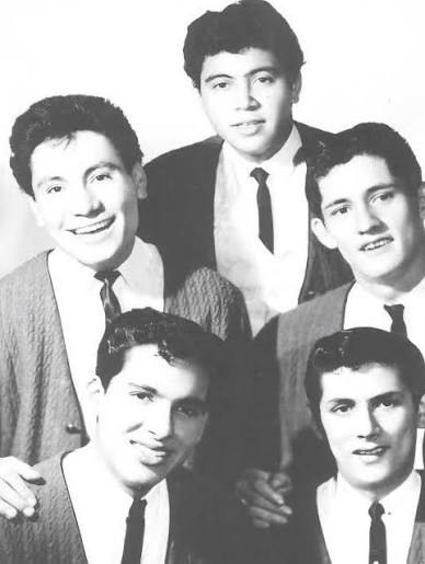 Los Apson group portrait, five members