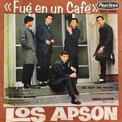 Fue en un Café single sleeve, Los Apson