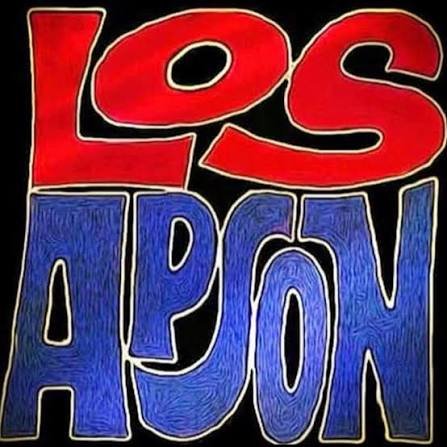 Los Apson hand-lettered logo art