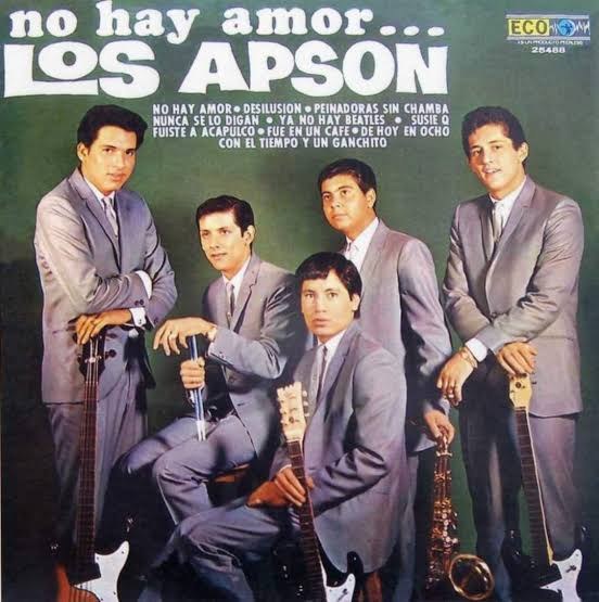 No Hay Amor album cover, Los Apson