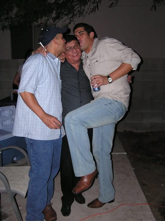 Pancho Durazo with family