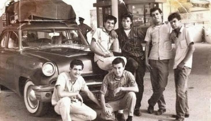 Los Apson on the road trip to Mexico City, 1961